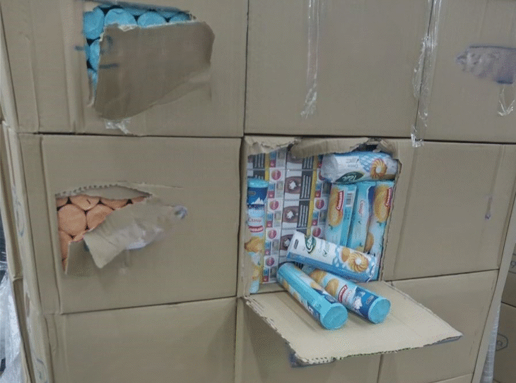 Митническите служители задържаха голямо количество цигари в кашони с бисквити, боза и безалкохолни напитки на българо-румънската граница