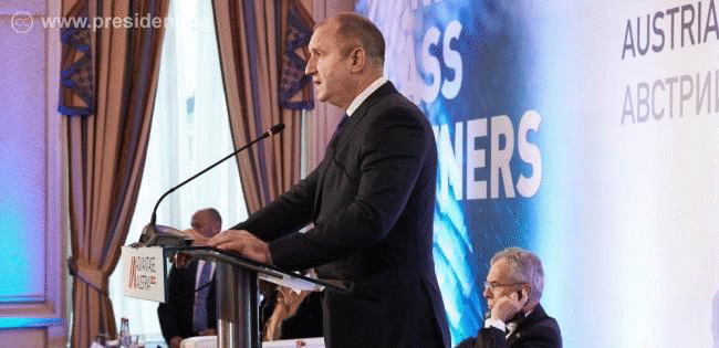 Президентът Радев: Ефектът на австрийските инвестиции не се мери само във финансово изражение, а и в налагането на прогресивен бизнес модел в България