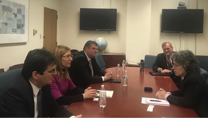 Министър Ангелкова представи потенциала на България пред Пол Браун, зам.-помощник държавен секретар в Бюрото по икономически и бизнес въпроси на САЩ