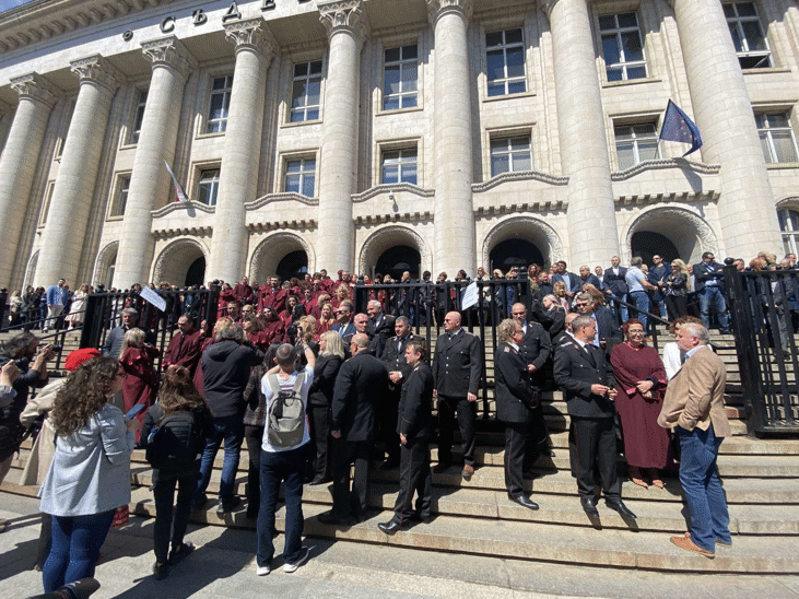 Магистрати и съдебни служители от цялата страна: НАС НЕ НИ Е СТРАХ!