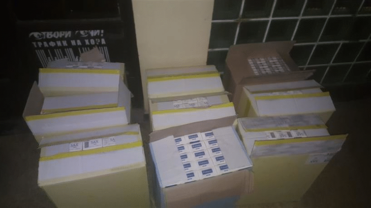 Криминалисти на ОДМВР-Монтана откриха и иззеха голямо количество контрабандни цигари