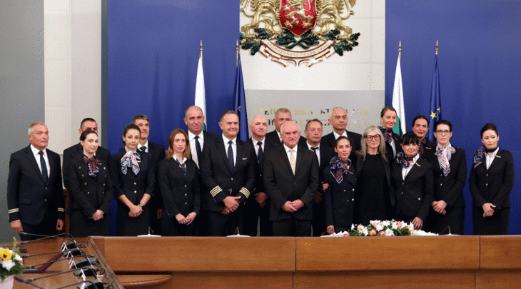 Премиерът Димитър Главчев към авиационните екипи, които евакуираха български граждани от Ливан: Показахте голям професионализъм, човечност и кураж