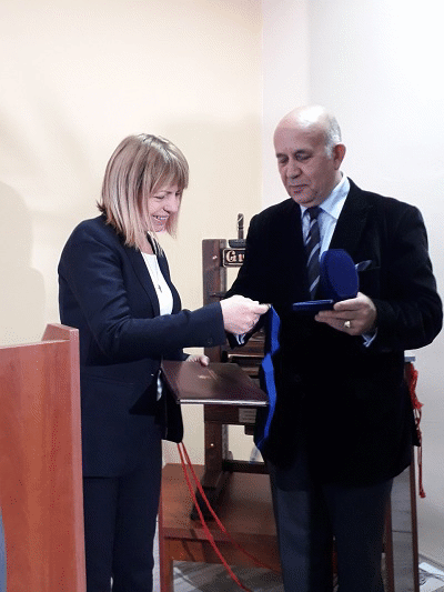 Кметът на София Йорданка Фандъкова получи националната награда „Яков Крайков“ за принос към българската духовност