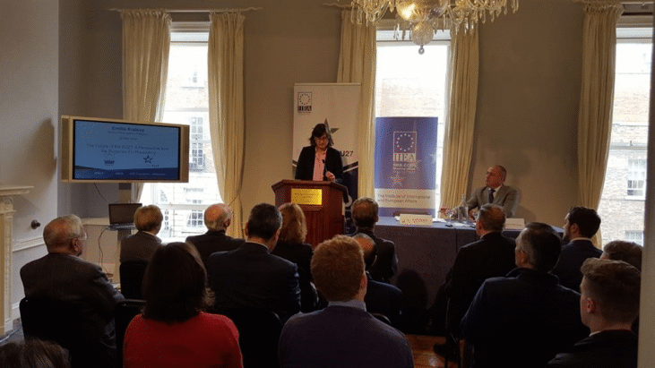 Заместник-министър Кралева представи в Ирландия „Бъдещето на Европа през погледа на Българското председателство на Съвета на ЕС“