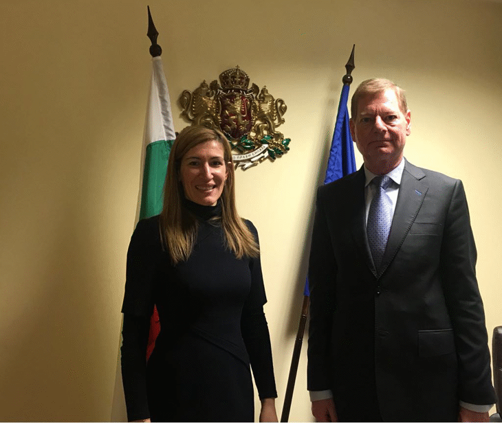 Министър Ангелкова проведе работна среща с Торстен Гайслер, ръководител на представителството в България на фондация „Конрад Аденауер“