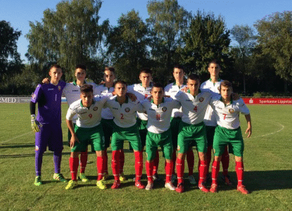 България U17 записа равенство в първата си контрола в Германия