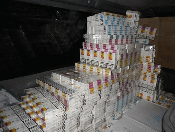 Гранични полицаи от ГПУ-Петрич откриха джип със скрити в него 21 500 кутии цигари без акцизен бандерол