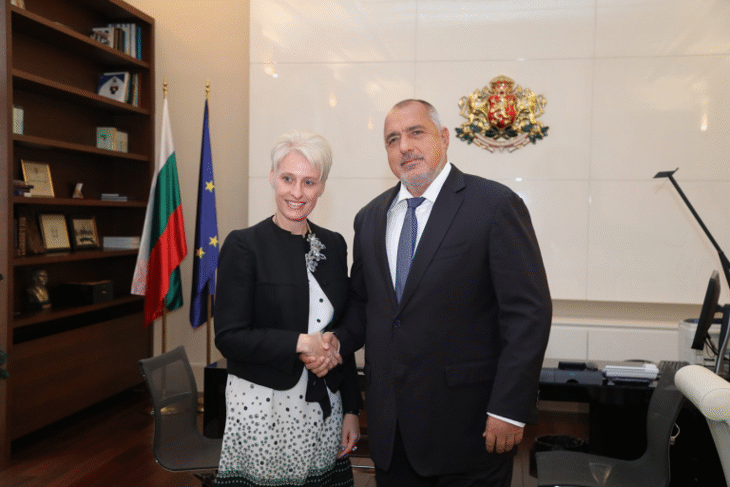 Министър-председателят Бойко Борисов се срещна с посланика на Великобритания Ема Хопкинс