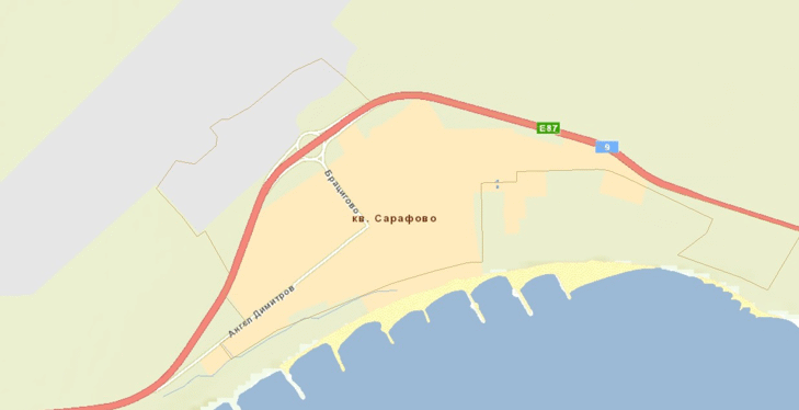 Община Бургас трябва да ремонтира свлечения насип на път I-9 Бургас - Поморие в чертите на кв. „Сарафово“ в Бургас