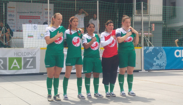 Българският женски "Отбор на надеждата" започна успешно участието си в Европейския стрийт футбол фестивал 2018