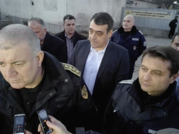 Главният секретар на МВР главен комисар Георги Костов бе на работно посещение в Центъра на ДАБ в Харманли