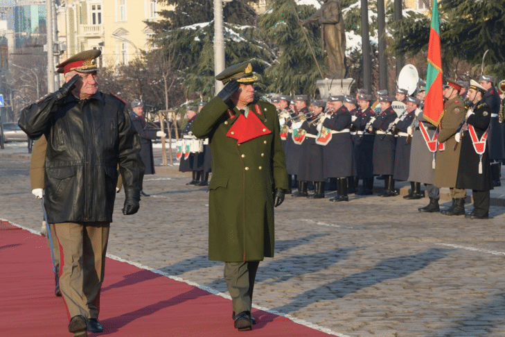 Началникът на отбраната генерал-лейтенант Андрей Боцев и председателят на Военния комитет на Европейския съюз генерал Михаил Костаракос обсъдиха актуални въпроси на Общата политика за сигурност и отбрана на ЕС