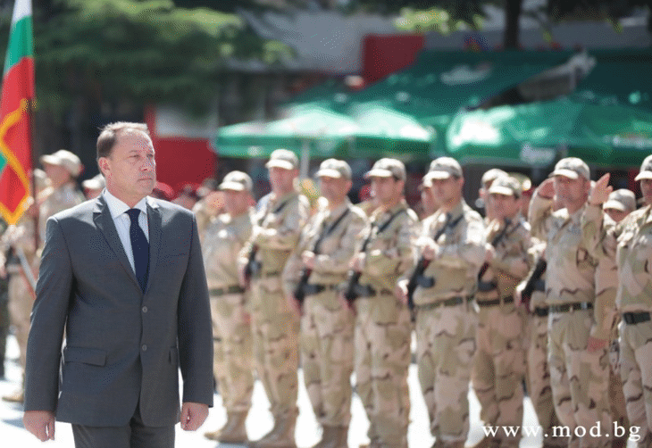 Министърът на отбраната Ангел Найденов пред 27-я  контингент от ISAF: Изправени сте пред предизвикателството да защитите доброто име на Българската армия и високите оценки за българските военнослужещи