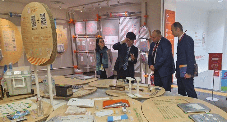 Делегация на МВР, водена от заместник-министър Филип Попов, посети основния център за управление на бедствия в Токио