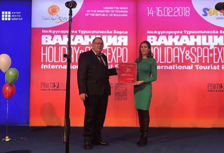 Министър Ангелкова бе отличена със златен приз “Посланик на туризма за 2017 г.“