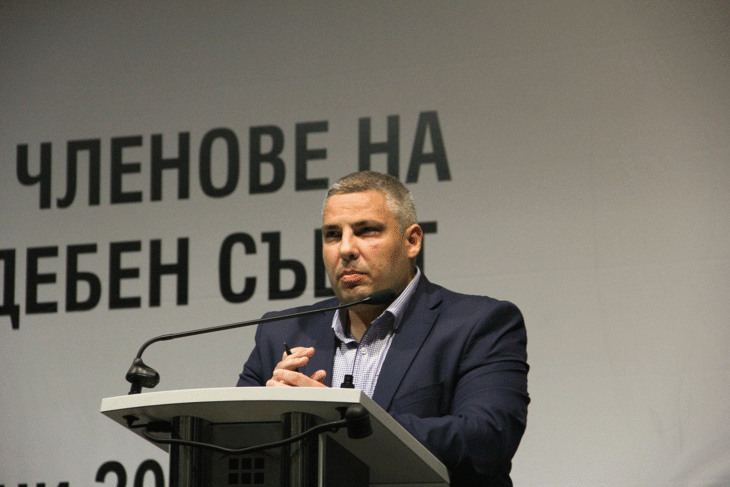 Общото събрание на съдиите изслуша кандидата за изборен член на Висшия съдебен съвет Методи Орлинов Лалов – съдия в Софийски районен съд