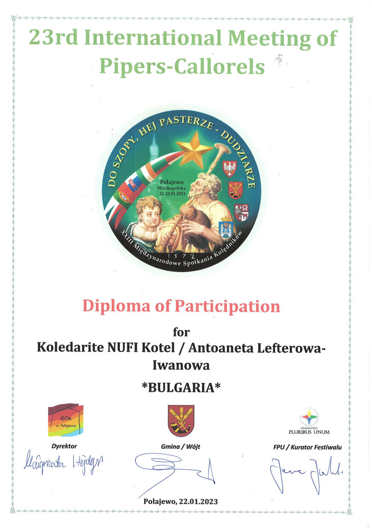 Училището За Фолклорни Изкуства В Котел Стана Любимец На Гайдарски Събор В Полша