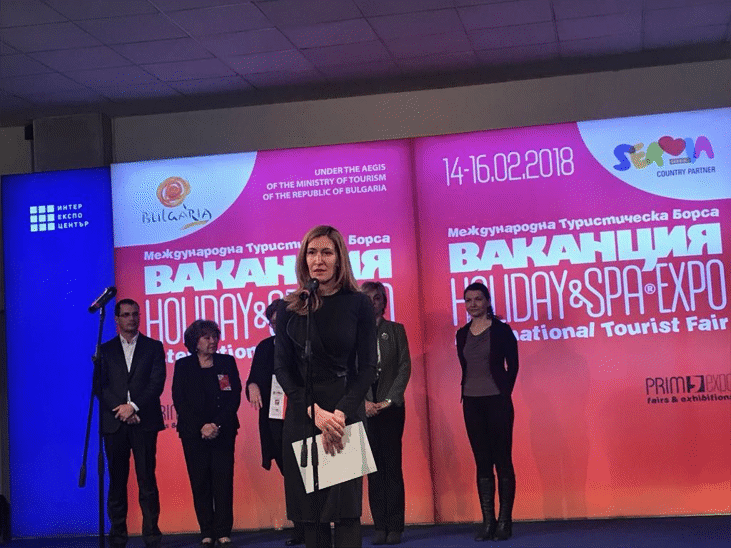 Министър Ангелкова откри международното туристическо изложение “Ваканция и СПА Експо“