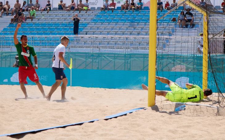 България на първо място в група 1 от дивизия Б на ЕВРОлигата по плажен футбол с 3 победи
