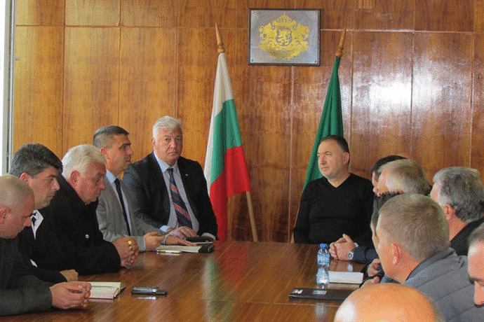 Работна среща на директора на ОДМВР-Пловдив с кметовете от община на Карлово
