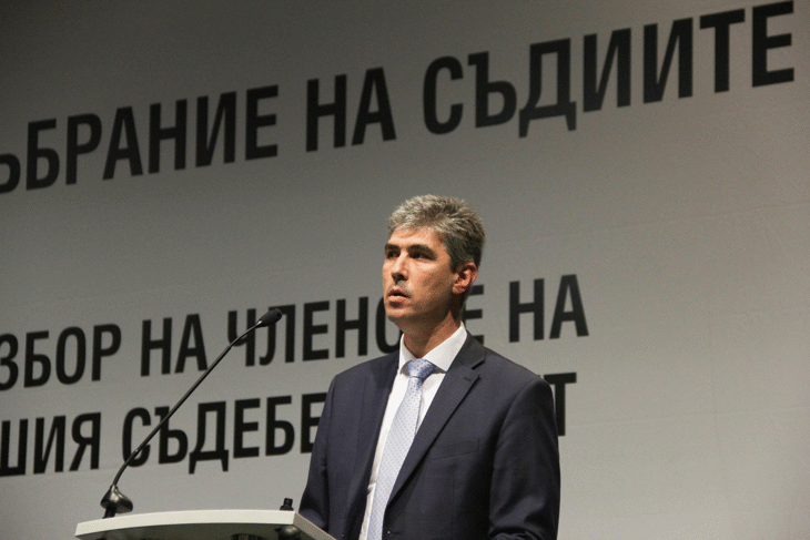 Общото събрание на съдиите изслуша кандидата за изборен член на Висшия съдебен съвет Красимир Шекерджиев – съдия във Върховен касационен съд