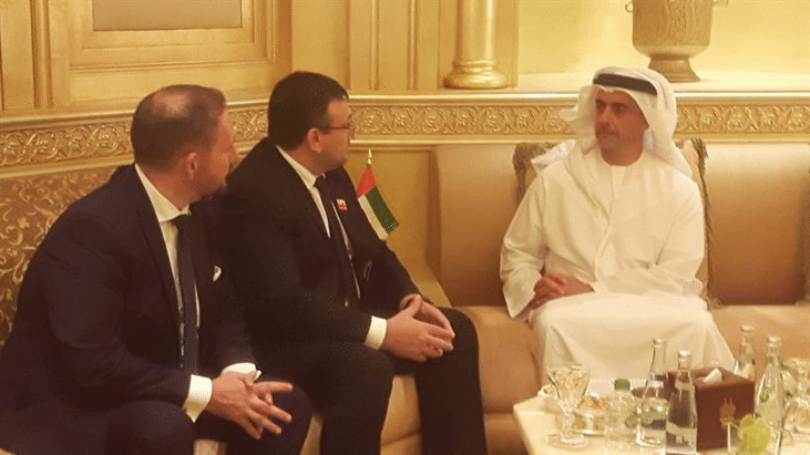 Министър Маринов и Н.В. шейх Сайф бин Зайед ал Нахаян проведоха работна среща