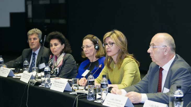 Екатерина Захариева откри конференция за икономическата и социална кохезия на Западните Балкани