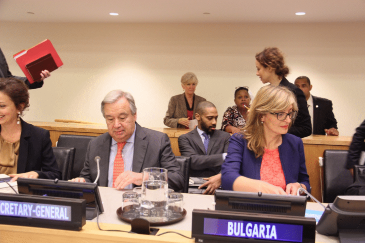 Вицепремиерът Захариева участва в конференция срещу антисемитизма заедно с генералния секретар на ООН