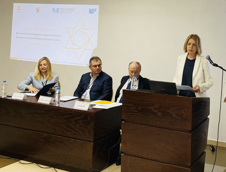 Кметът Фандъкова участва в международна конференция на тема "Българското гражданско общество срещу холокоста през Втората световна война"