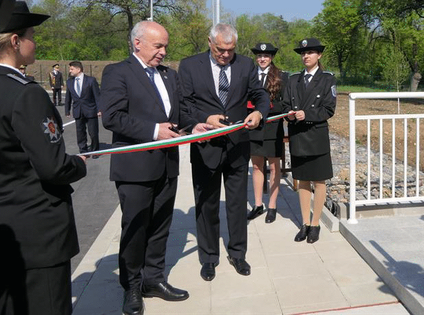 Официално бе открит Тренировъчният полигон в Академията на МВР, изграден с подкрепата на Швейцарския принос към България