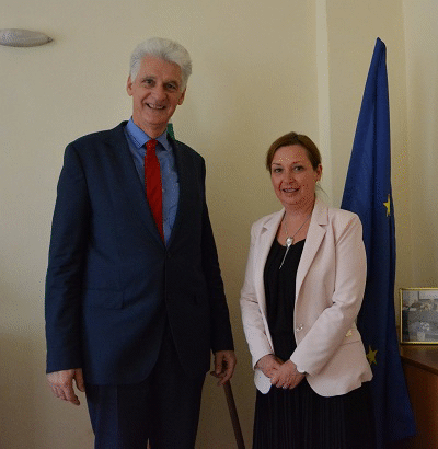 Заместник-министър Русинова се срещна с постоянния държавен секретар на Министерството на труда на Германия Ролф Шмахтенберг