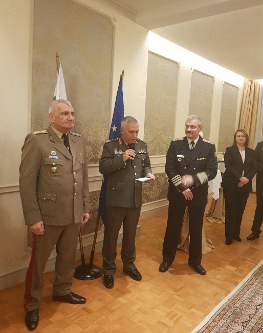 Началникът на отбраната генерал-лейтенант Андрей Боцев: Във военната област фокусът на българското председателство на ЕС е в развитието на отбранителните способности на ЕС и сътрудничеството с партньорите