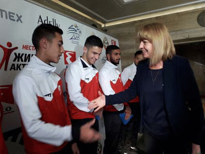 Йорданка Фандъкова пожела успех на „Отбора на надеждата“