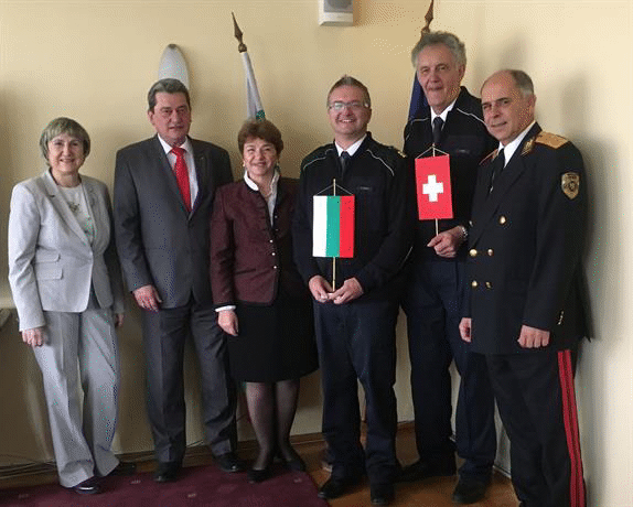 Ръководството на пожарната служба на швейцарския град Базел е на официално посещение у нас