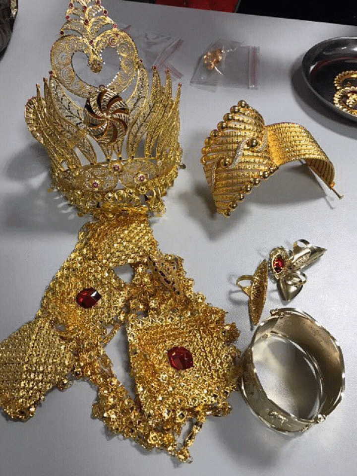 Контрабандни златни накити за над 50 000 лева задържаха митническите служители на МП Капитан Андреево