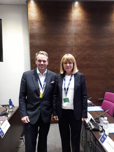 Кметът на София Йорданка Фандъкова се срещна с кмета на Хелзинки Ян Вапавуори