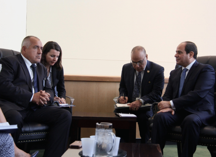 Министър-председателят Бойко Борисов: Египет е най-значителният търговско-икономически партньор на България сред държавите от Близкия изток и Африка