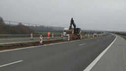 В две отсечки при 284-и и 285-км на АМ „Тракия“ ще се ограничава движението по изпреварващата лента в платното за Бургас