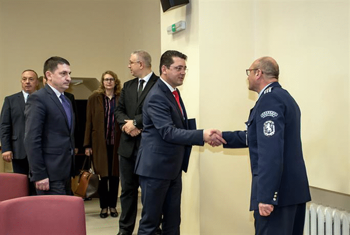 Министър Узунов проведе работни срещи с ръководния състав на ГД „Национална полиция“ и ГД „Борба с организираната престъпност“
