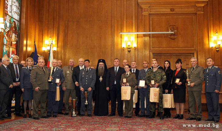 Най-добрите военни спортисти за годината бяха наградени