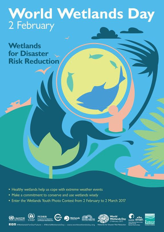 2 февруари e Световният ден на влажните зони
