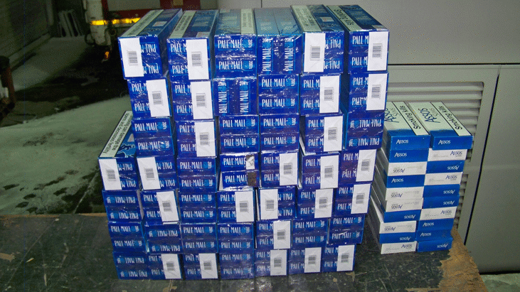 Над 1500 кутии контрабандни цигари в тайници откриха митническите служители на МП Лесово