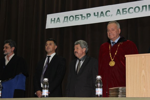 Министър Станков присъства на дипломирането на абсолвентите от Лесотехническия университет