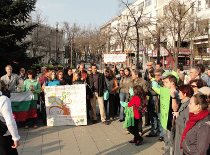 Шествие-протест за спасяване на българските гори