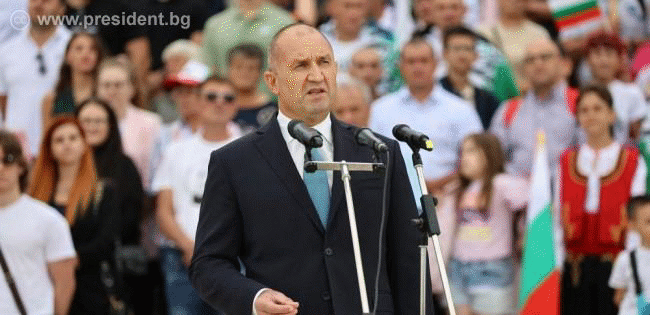 Президентът Румен Радев: Народното движение няма да допусне Трети март да бъде заличен, националната ни памет да бъде изтрита, а българската държавност - разградена