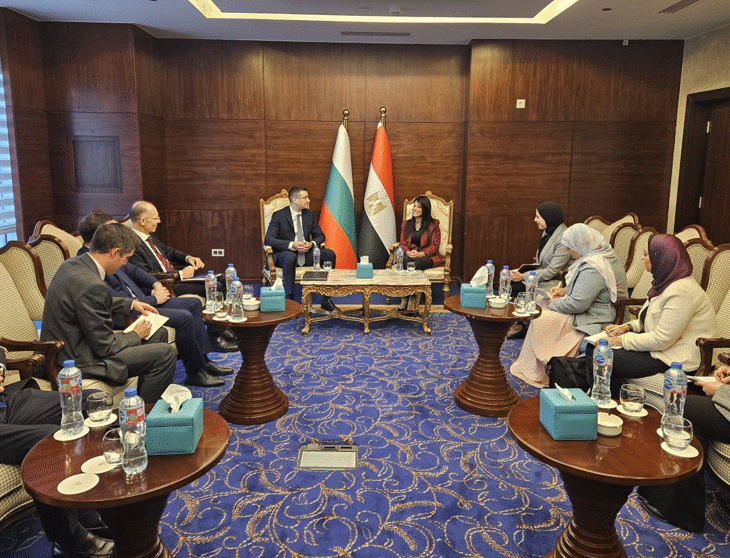 Министър Дилов: България и Египет ще засилят сътрудничеството си в редица сектори