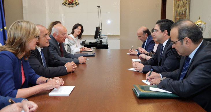 Министър-председателят Бойко Борисов се срещна с министъра на външните работи на Кралство Мароко Насер Бурита