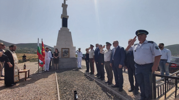 111 г. от подвига на полк. Константин Каварналиев бяха отбелязани с възпоменателна церемония край Дойран