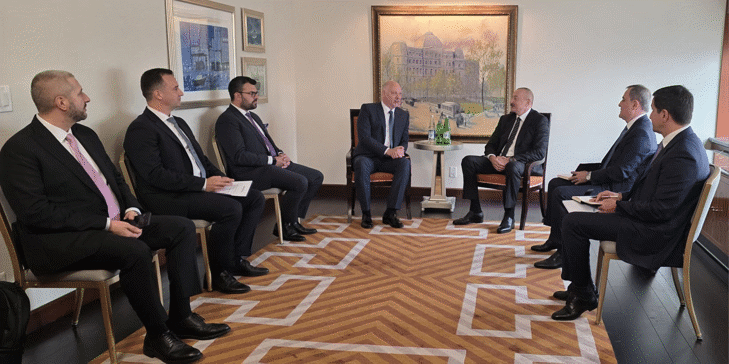 Диверсификацията на енергийните източници – във фокуса на разговор в Ню Йорк с президента на Азербайджан Илхам Алиев