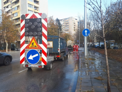 Столична община предприе миене на улици с цел подобряване качеството на атмосферния въздух